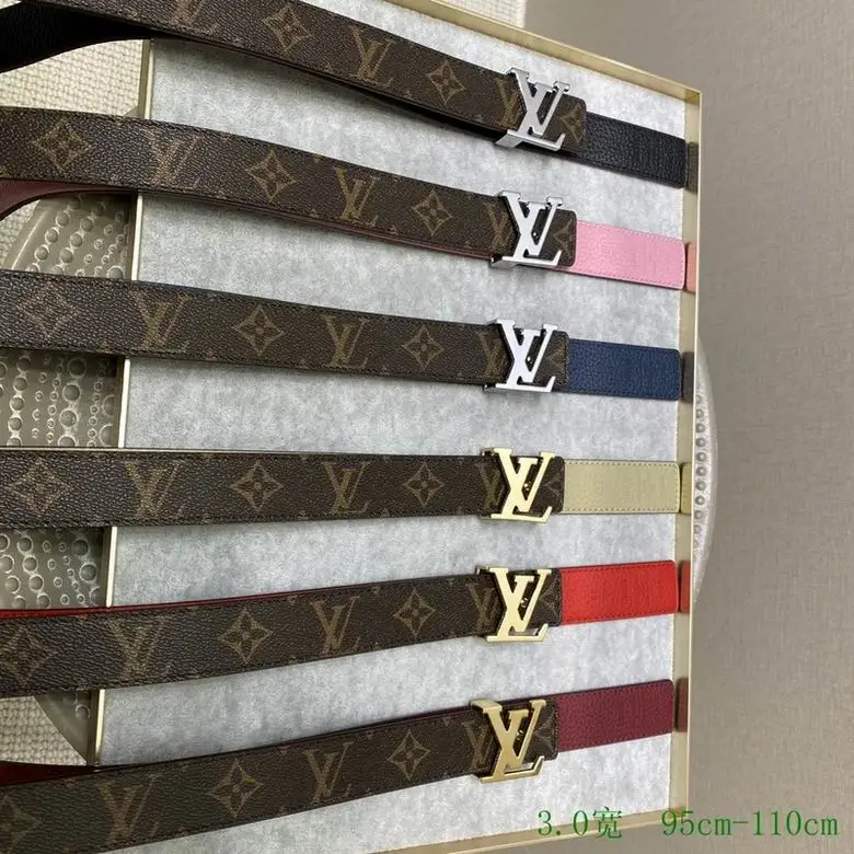 LV Belt 30mmX95-110cm 7D07